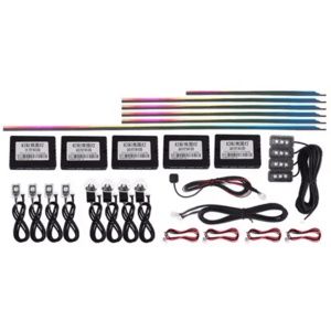 Kit Lumini Ambientale Auto Acrilic 18 in 1 RGB APP Control imagine