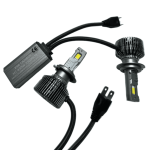 Set 2 Becuri LED Auto K98 H7 putere 430W de 35000LM CANBUS 6000K imagine