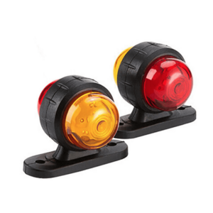 Set 2 Mini Lampi de gabarit 3 functii rosu si galben pentru remorca camion imagine