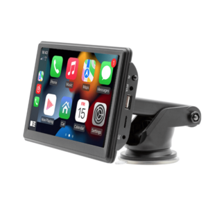 Navigatie 7inch Ecran Auto Portabil cu wireless CarPlay si android auto bluetooth FM transmitator intrare camera Marsarier 12V imagine