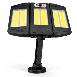Lampa solara tripla COB cu senzor de miscare si telecomanda imagine