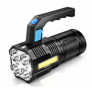 Lanterna de mana F907 cu 4 LED si COB lateral imagine
