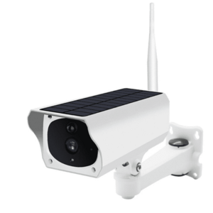 Camera de supraveghere IP Wireless de Exterior Full HD cu Panou Solar ALB imagine