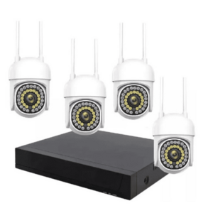 Kit Sistem de supraveghere video WIFI cu 4 camere imagine