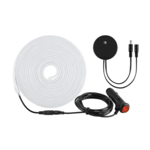 Banda LED portbagaj auto 5M cu senzor si alimentare la bricheta Iluminare Calda 12V imagine