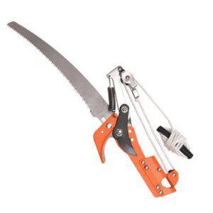 Fierastrau pentru crengi cu sfoara telescopica lama din otel 35cm pentru taiere crengi la inaltime unealta pentru gradinarit imagine