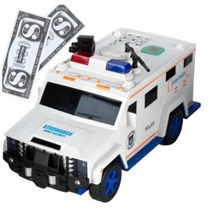 Pusculita Masina SALVARE Blindata cu PIN si Lumini electronica imagine