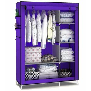 Dulap MOV Haine 2 compartimente Textil imagine