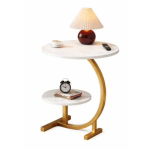 Masuta de cafea pentru living design nordic elegant 62x40cm imagine