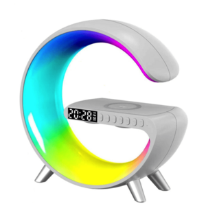 Boxa bluetooth 4A PRO cu Statie incarcare wireless 4 in 1 si lampa RGB imagine