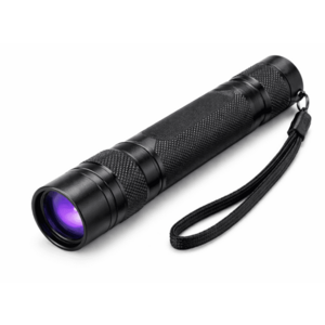 Mini Lanterna UV Reincarcabila cu detector de bancnote false lumina ultravioleta portabila imagine