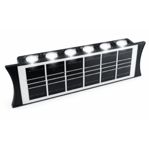 Lampa solara bidirectionala cu lumina SUS si JOS 12 LED imagine