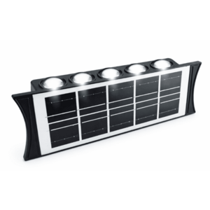 Lampa solara bidirectionala cu lumina SUS si JOS 10 LED imagine