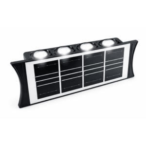 Lampa solara bidirectionala cu lumina SUS si JOS 8 LED imagine