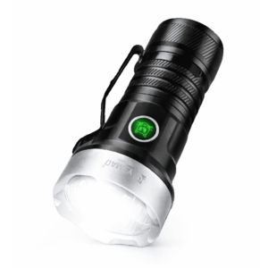 Lanterna tactica reincarcabila YM F963X lumina multicolora filtru UV IP55 raza 300M imagine