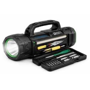 Lanterna multifunctionala CB 5515 tip trusa scule cu LED puternic COB si incarcare USB C imagine