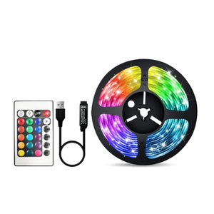 Kit Banda Led RGB Pentru Tv cu conectare USB lungime 2M telecomanda inclusa imagine