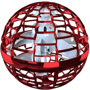 Minge zburatoare cu LED, tip drona, pentru fetite imagine