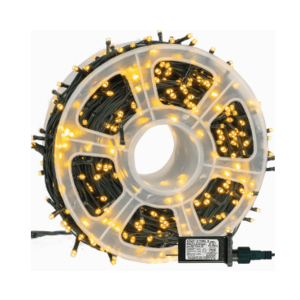 Instalatie de Craciun tip Rola interior sau exterior rezistenta 50m 300LED ALB CALD imagine