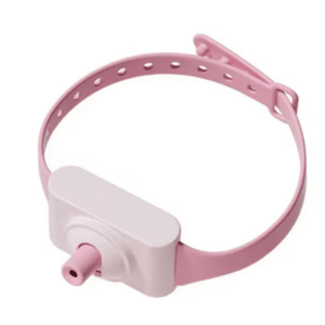 Set 2 Zgarda interactiva pentru pisici cu laser ajustabila incarcare USB imagine