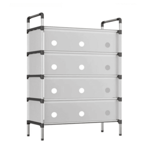 Comoda cu 4 sertare cadru metalic design modern organizator depozitare HY 7605 imagine
