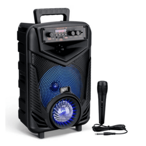 UB Boxa Karaoke portabila NDR P44 cu Bluetooth de 8 inch imagine