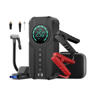 Starter auto portabil 1920 multifunctional 4 in 1 pornire in caz de urgenta a masinii compresor lanterna baterie externa imagine