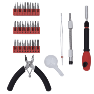 UB Set de 35 piese instrumente de baza pentru lucrari electronice de precizie OF imagine