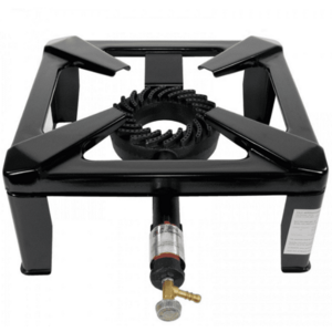 UB Pirostrie 41 x 41 cm Arzator Fonta cu 4 picioare patrat imagine