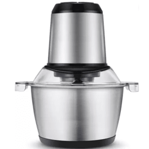 Tocator Electric Multifunctional cu 2 Viteze din Inox pentru Carne Fructe si Legume Capacitate 5L imagine