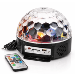 Proiector Disco Led Magic Ball Light cu telecomanda si Redare Audio MP3 AH imagine
