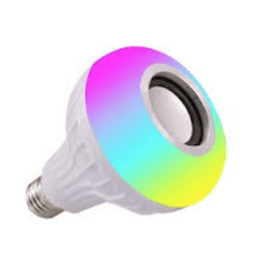 Bec Bluetooth colorat E27 cu sincronizare muzicala wireless cu control prin aplicatie imagine