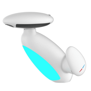 Baterie chiuveta baie premium ALB 4 tipuri de Jet cap retractabil Iluminare LED control inteligent al apei imagine