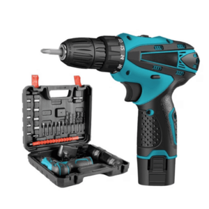 Trusa surubelnita electrica fara fir cu 2 acumulatori 12V cu 24 de accesorii incluse 2 viteze imagine