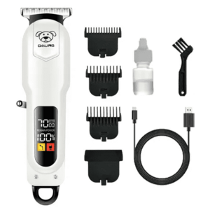 Aparat tuns caini si pisici Dalind D16 fara fir reincarcabila Alb/Negru imagine