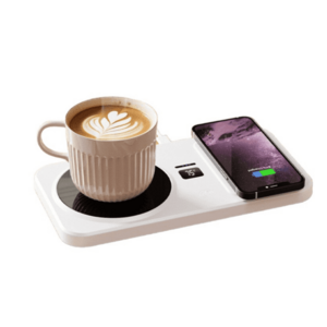 Suport de cana cu incalzire electrica si Incarcare Wireless control de temperatura smart imagine