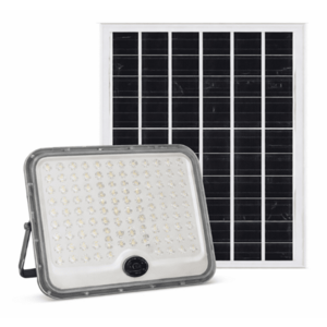 Proiector led cu incarcare solara 400W panou separat TV imagine