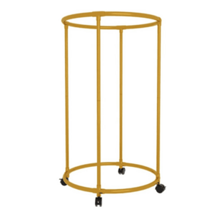 Suport de haine rotativ din metal organizare spatiu durabil si stabil 130 x 75 cm Auriu imagine