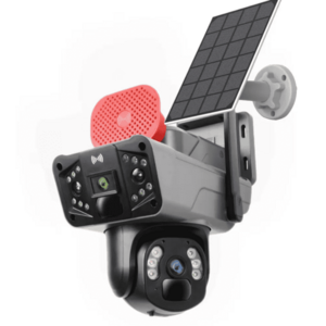 Camera de supraveghere 4G 8MP Dual Lens monitorizare clara viziune nocturna si control prin Aplicatie imagine