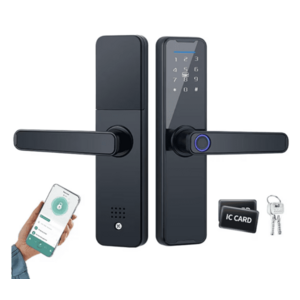 Incuietoare digitala inteligenta pentru usi acces prin amprenta Cheie card WiFi aplicatie imagine