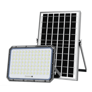 Proiector cu panou solar putere 300W si telecomanda imagine