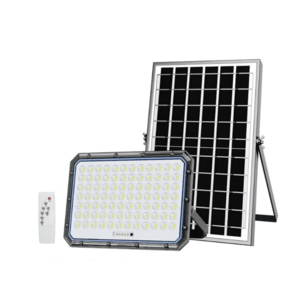 Proiector cu panou solar putere 500W si telecomanda imagine