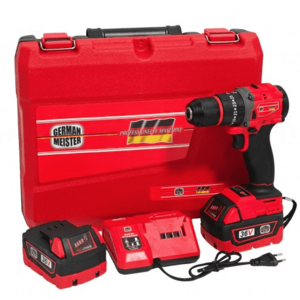 UB Autofiletanta Percutie (Bormasina) 34V Trusa 30 Accesorii 2 Acumulatori 5A ROSIE imagine