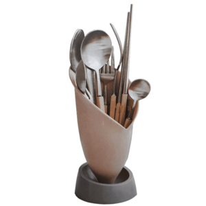 UB Suport decorativ pentru ustensile stil ghivechi cu scurgere imagine