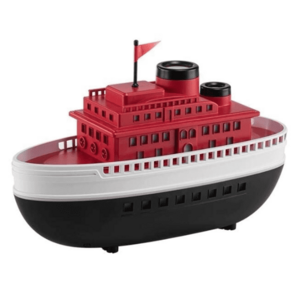 Umidificator VAPOR premium cu efect realist de fum si LED ambiental NEGRU imagine