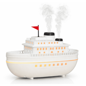 Umidificator VAPOR premium cu efect realist de fum si LED ambiental ALB imagine