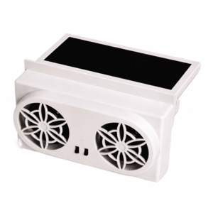 Ventilator auto solar pentru geam aerisire automata dublu ventilator imagine