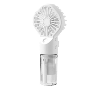 Mini Ventilator portabil 2 in 1 cu umidificator 4 trepte de viteza baterie 1200mAh reincarcabil USB imagine