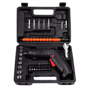 Trusa Mini autofiletanta 46 accesorii 3.6V 2 pozitii de insurubare imagine