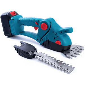 Foarfeca electrica 2 in 1 pentru gradina cu 2 acumulatori de 36V pentru tuns iarba gard viu sau arbusti imagine